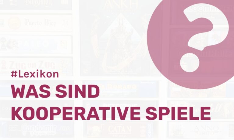 Was sind kooperative Spiele von Spielenerds