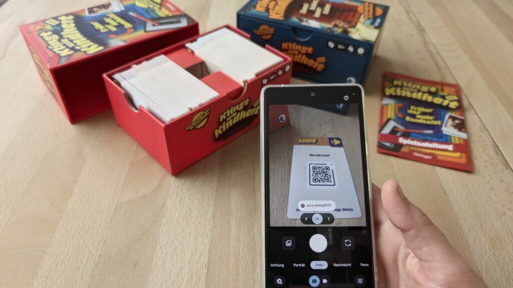 Klingt wie Kindheit - Was sich wohl hinter diesem QR Code verbirgt
