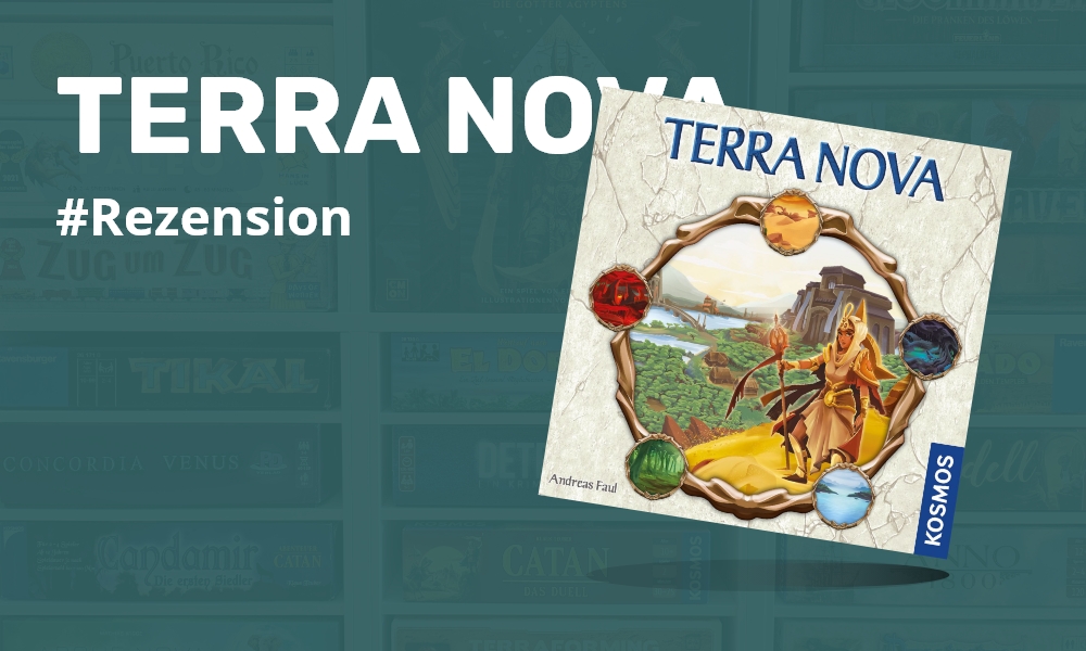 Terra Nova - Test - Rezension - Brettspiel - Familie - Brett und Pad