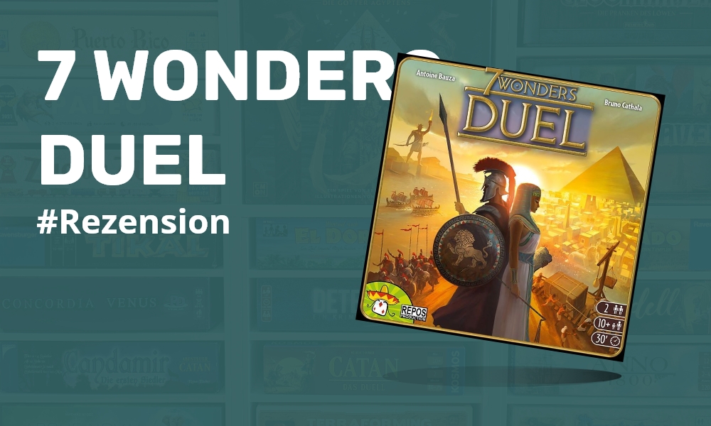 7 Wonders Duel Rezension von Spielenerds