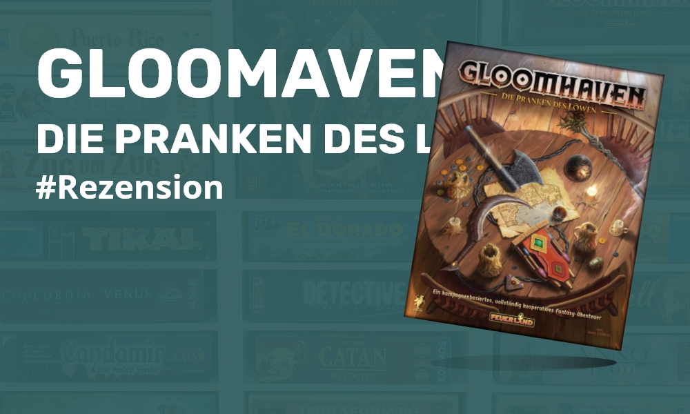 Gloomhaven: Die Pranken des Löwen Brettspiel Rezension von Spielenerds