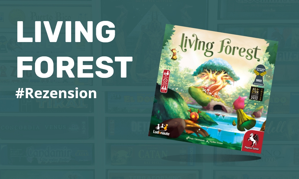 Living Forest Brettspiel Rezension von Spielenerds